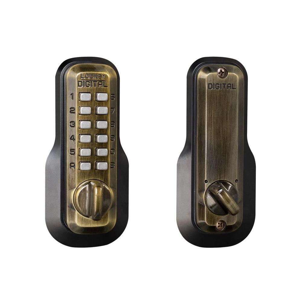 Lockey M210AB M Series mechanical pushbutton locksets, additional view
