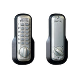 Lockey M210SN M Series mechanical pushbutton locksets, additional view