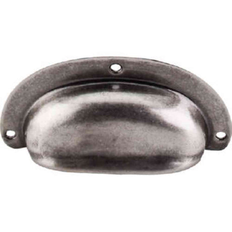 Top Knobs M210 pewter antique cup pulls
