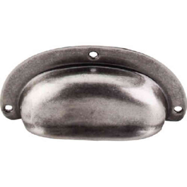 Top Knobs M210 pewter antique cup pulls