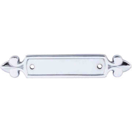 Top Knobs M2127 polished chrome cabinet backplates