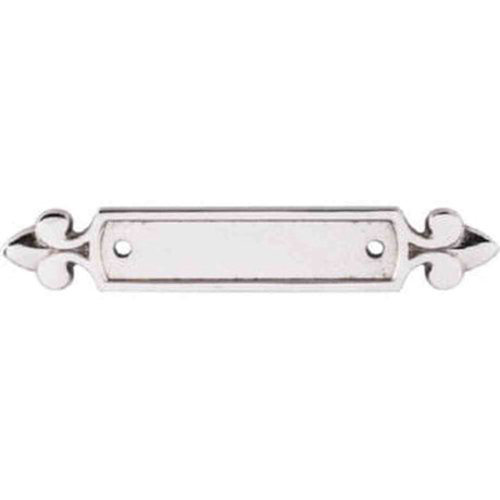 Top Knobs M2133 polished nickel cabinet backplates