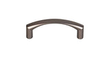 Top Knobs M2176 ash gray cabinet pull