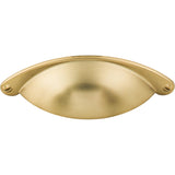 Top Knobs M2202 honey bronze cup pulls