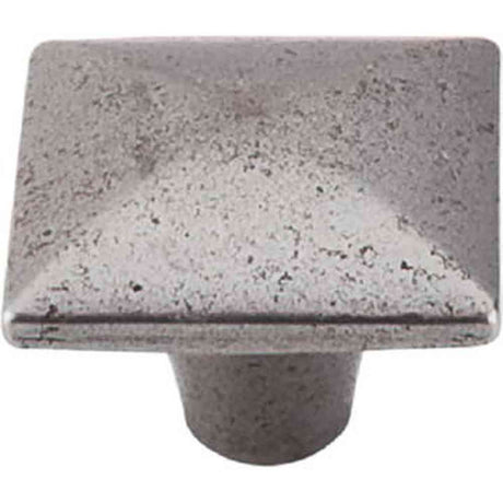 Top Knobs M263 cast iron square cabinet knob