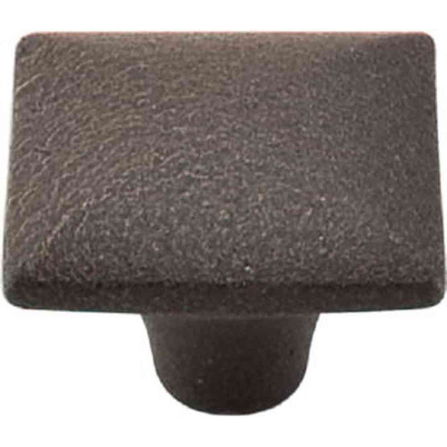 Top Knobs M265 rust square cabinet knob
