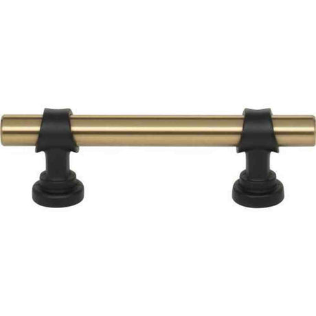 Top Knobs M2701 honey bronze / flat black cabinet pull