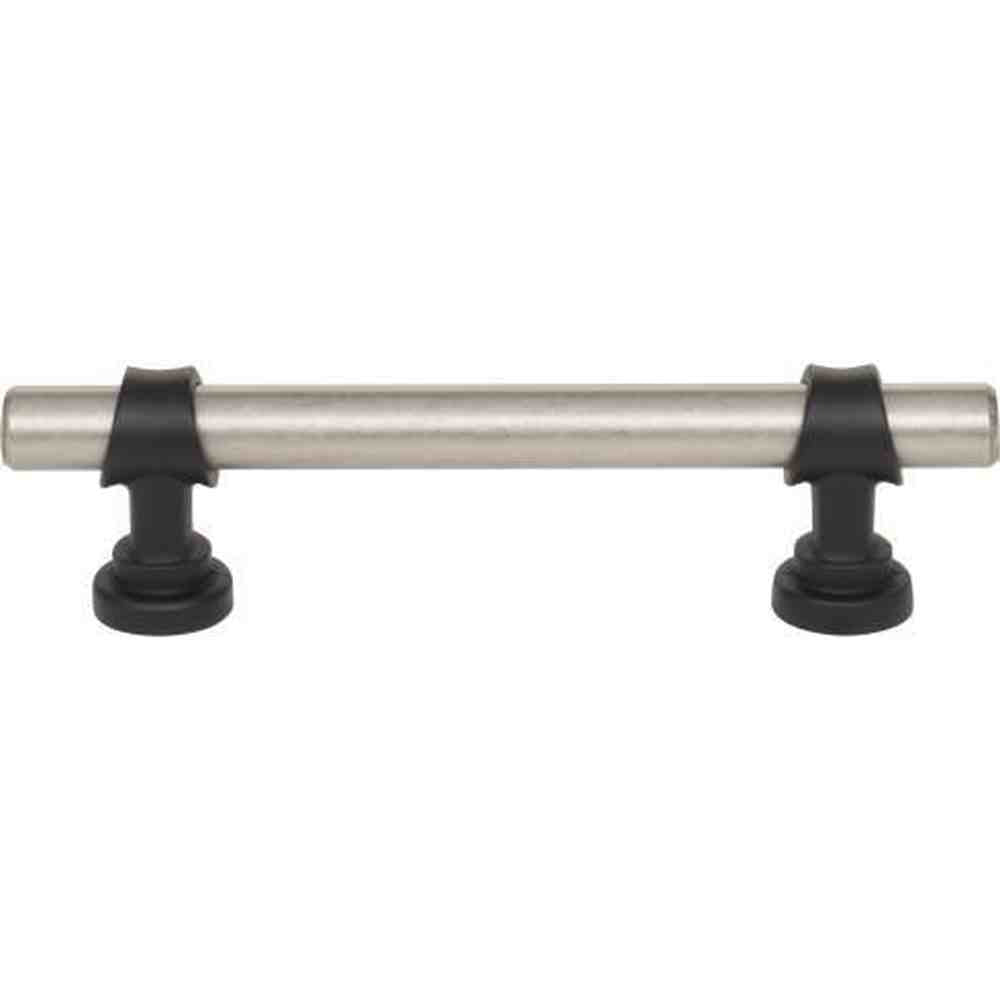 Top Knobs M2707 pewter antique / flat black cabinet pull