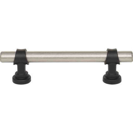 Top Knobs M2707 pewter antique / flat black cabinet pull