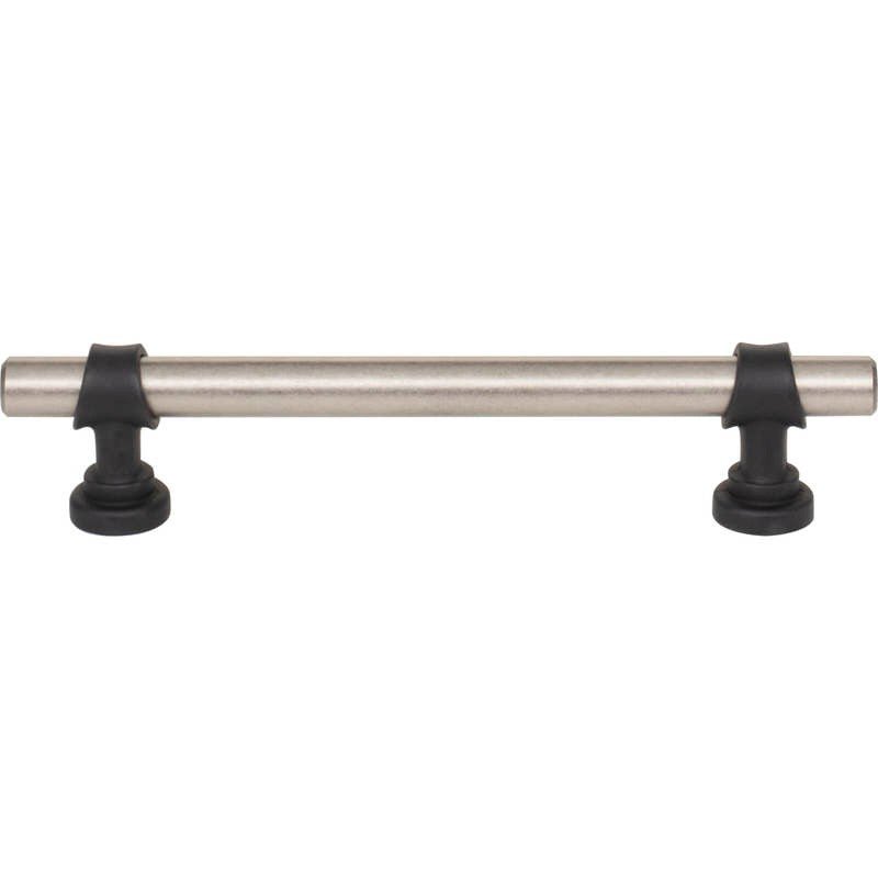 Top Knobs M2719 pewter antique and flat black cabinet pull
