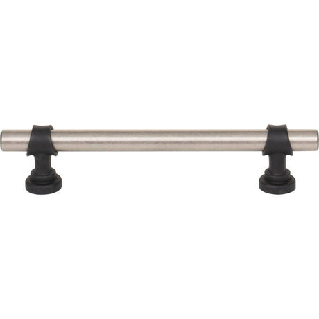 Top Knobs M2719 pewter antique and flat black cabinet pull