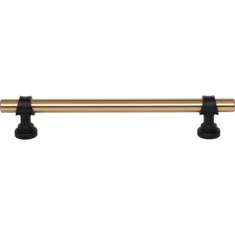 Top Knobs M2729 honey bronze and flat black cabinet pull