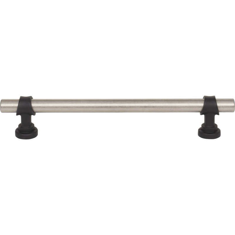 Top Knobs M2731 pewter antique and flat black cabinet pull