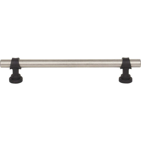 Top Knobs M2731 pewter antique and flat black cabinet pull