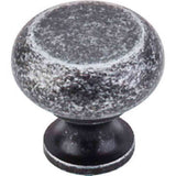 Top Knobs M273 black iron cabinet knob