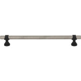 Top Knobs M2755 pewter antique and flat black cabinet pull