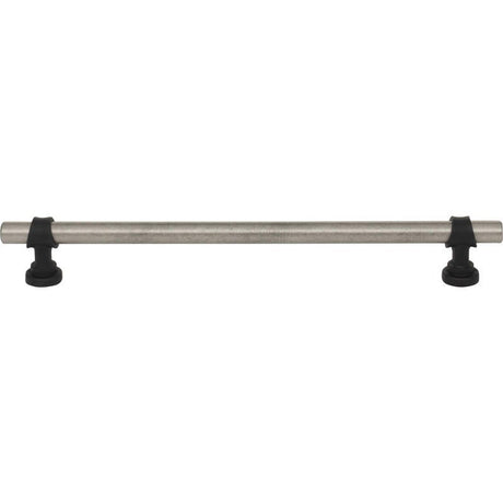 Top Knobs M2755 pewter antique and flat black cabinet pull