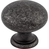 Top Knobs M283 black iron cabinet knob