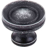 Top Knobs M293 black iron cabinet knob