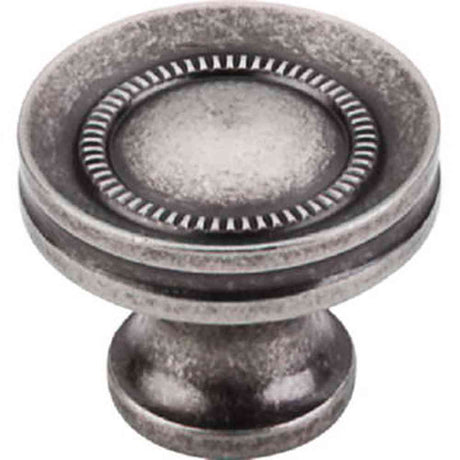 Top Knobs M294 pewter antique cabinet knob