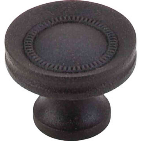 Top Knobs M296 rust cabinet knob