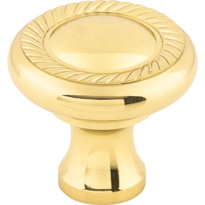 Top Knobs M324 polished brass cabinet knob