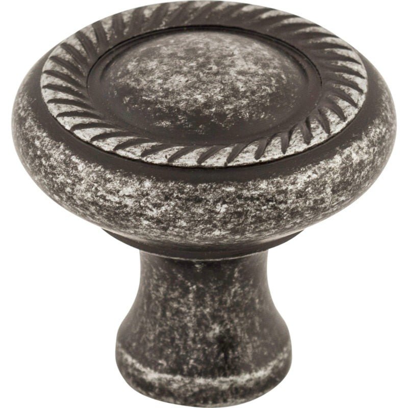 Top Knobs M327 black iron cabinet knob