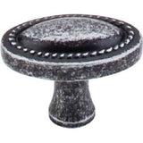 Top Knobs M348 black iron cabinet knob
