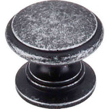 Top Knobs M353 black iron cabinet knob