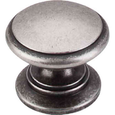 Top Knobs M354 pewter antique cabinet knob