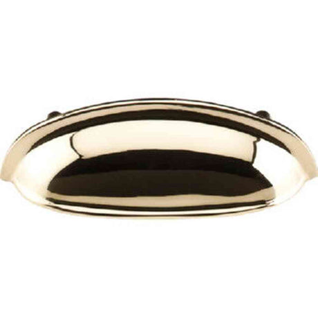 Top Knobs M358 polished brass cup pulls