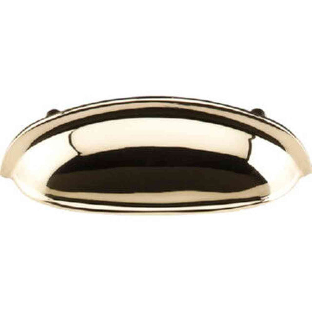 Top Knobs M358 polished brass cup pulls