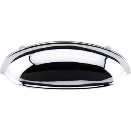 Top Knobs M359 polished chrome cup pulls