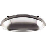 Top Knobs M360 brushed satin nickel cup pulls