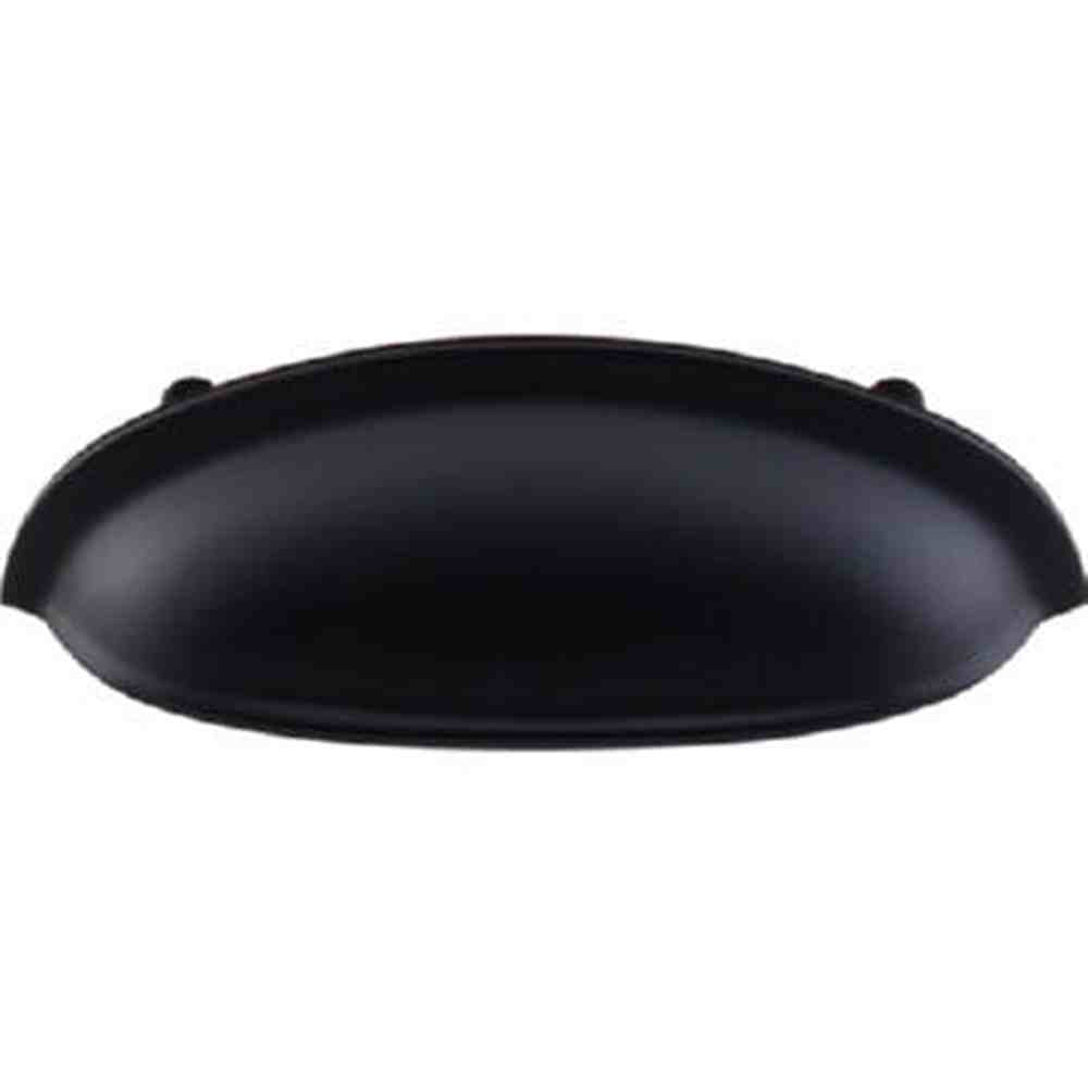 Top Knobs M362 flat black cup pulls