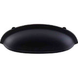 Top Knobs M362 flat black cup pulls