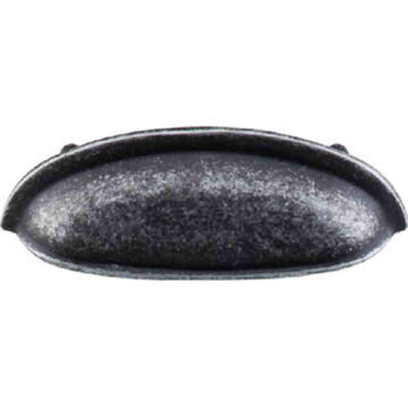 Top Knobs M363 black iron cup pulls
