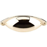 Top Knobs M398 polished brass cup pulls
