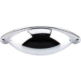 Top Knobs M399 polished chrome cup pulls