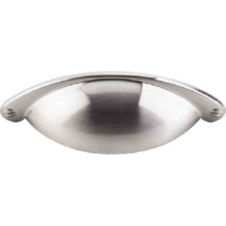 Top Knobs M400 brushed satin nickel cup pulls