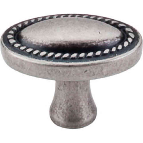 Top Knobs M401 pewter antique cabinet knob