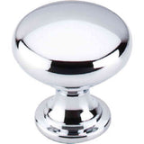 Top Knobs M411 polished chrome round cabinet knob