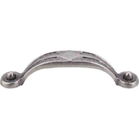 Top Knobs M491 pewter antique cabinet pull