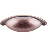 Top Knobs M497 antique copper cup pulls