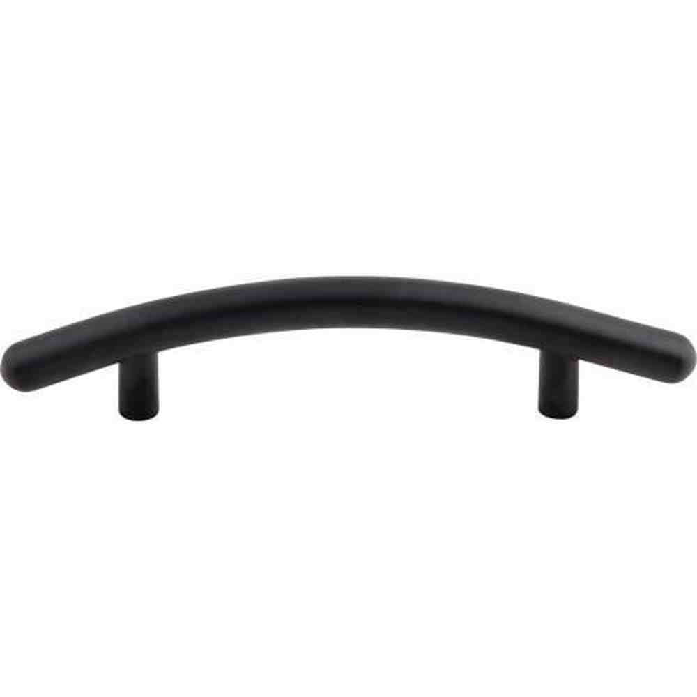 Top Knobs M535 flat black bar cabinet pull