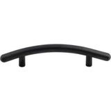 Top Knobs M535 flat black bar cabinet pull