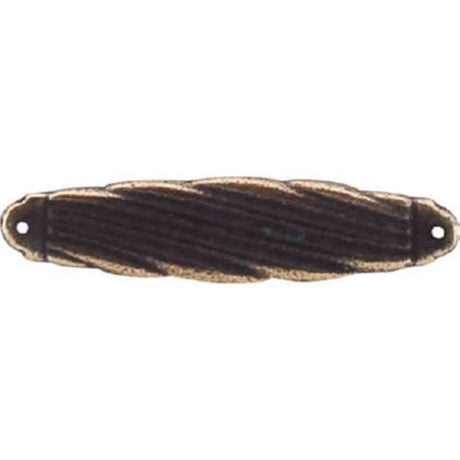 Top Knobs M57 dark antique brass cabinet backplates