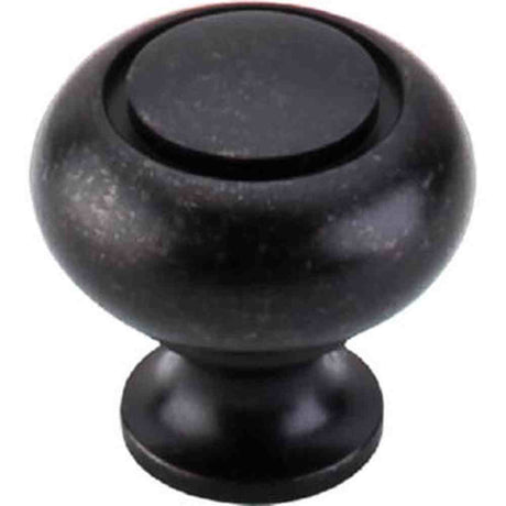 Top Knobs M599 patina black cabinet drop bail pulls