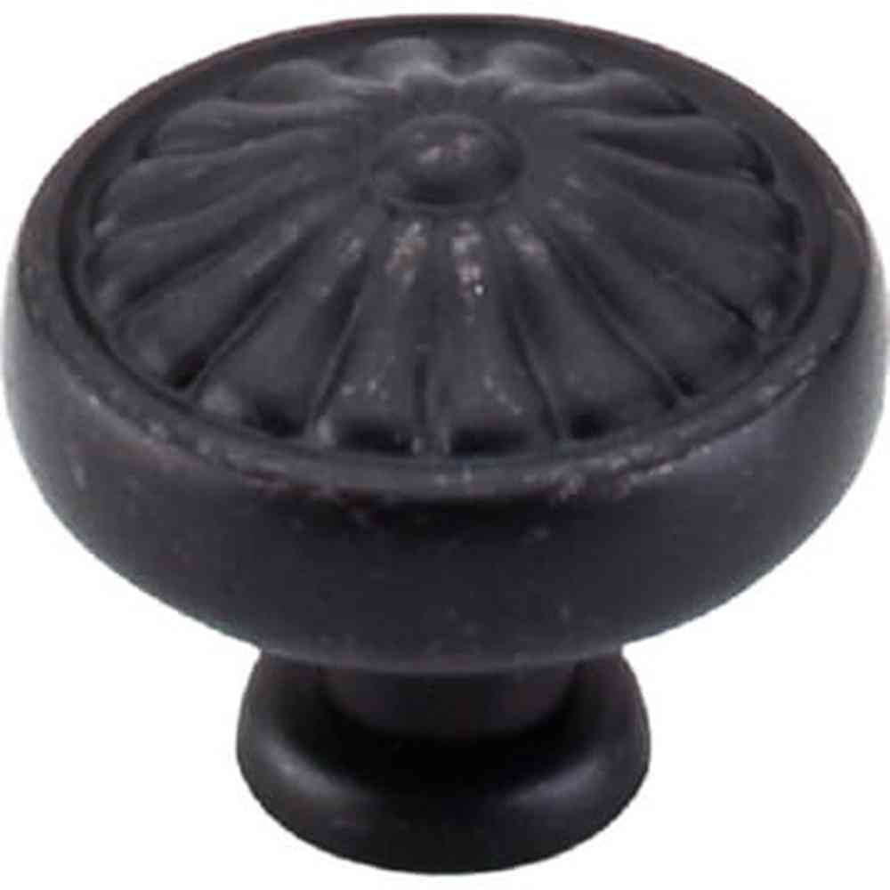 Top Knobs M602 patina black cabinet knob