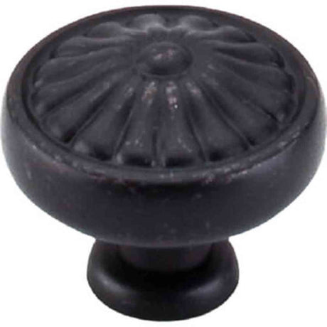 Top Knobs M602 patina black cabinet knob
